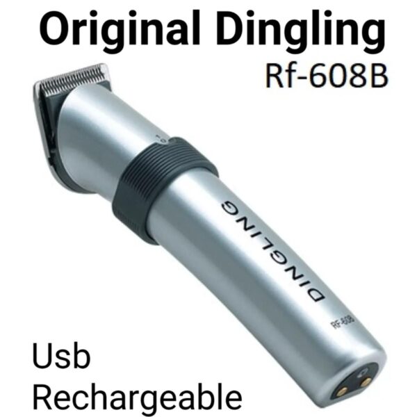 Dingling rf 608b 100% Original rechargeable with charge base Hair And Beard shaving machine And Grooming For Men Dingling rf 608b - Image 6