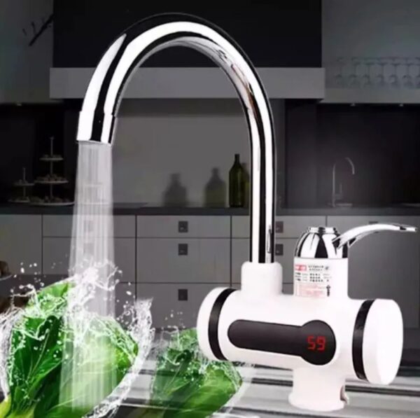 Hot Water Tap Instant Heating Electric Water Heater Faucet instant electric water heater tap instant electric geyser Electric Water Tap Water Heater Digital Display