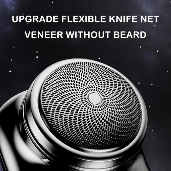 Mini Shaver 3 Blades Portable Electric Shaver Type-c Fast Charging Pocket Razor Beard Trimmer Shaving Machine - Image 3