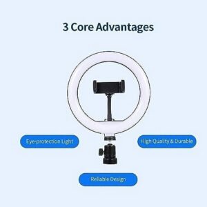 26cm Led Ring Light For Camera, Phone Single Color - Image 3