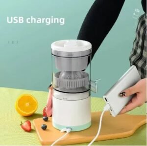 Rechargable Citrus Juicer Machines Fruit Electric Orange Juicer Squeezer USB Rechargeable Easy Press Lemon Lime Orange Grapefruit Juice Squeezer Easy to Clean fruit juicer - Image 6