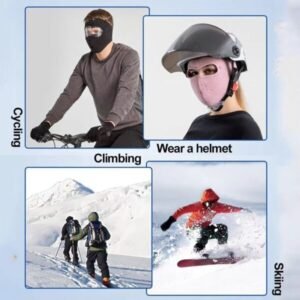 Windproof Anti Dust Full Face Masks Cycling Ski Breathable Masks Eye HD Anti Fog Goggles Hood Cover Winter Warm Hat Caps - Image 4
